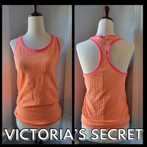 VICTORIA'S SECRET VSX Ribbed Neon Racerback Athletic Tank Top